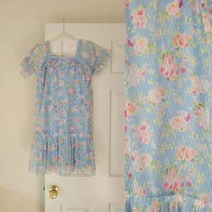 Zara girl lace dress 13-14,Rare!